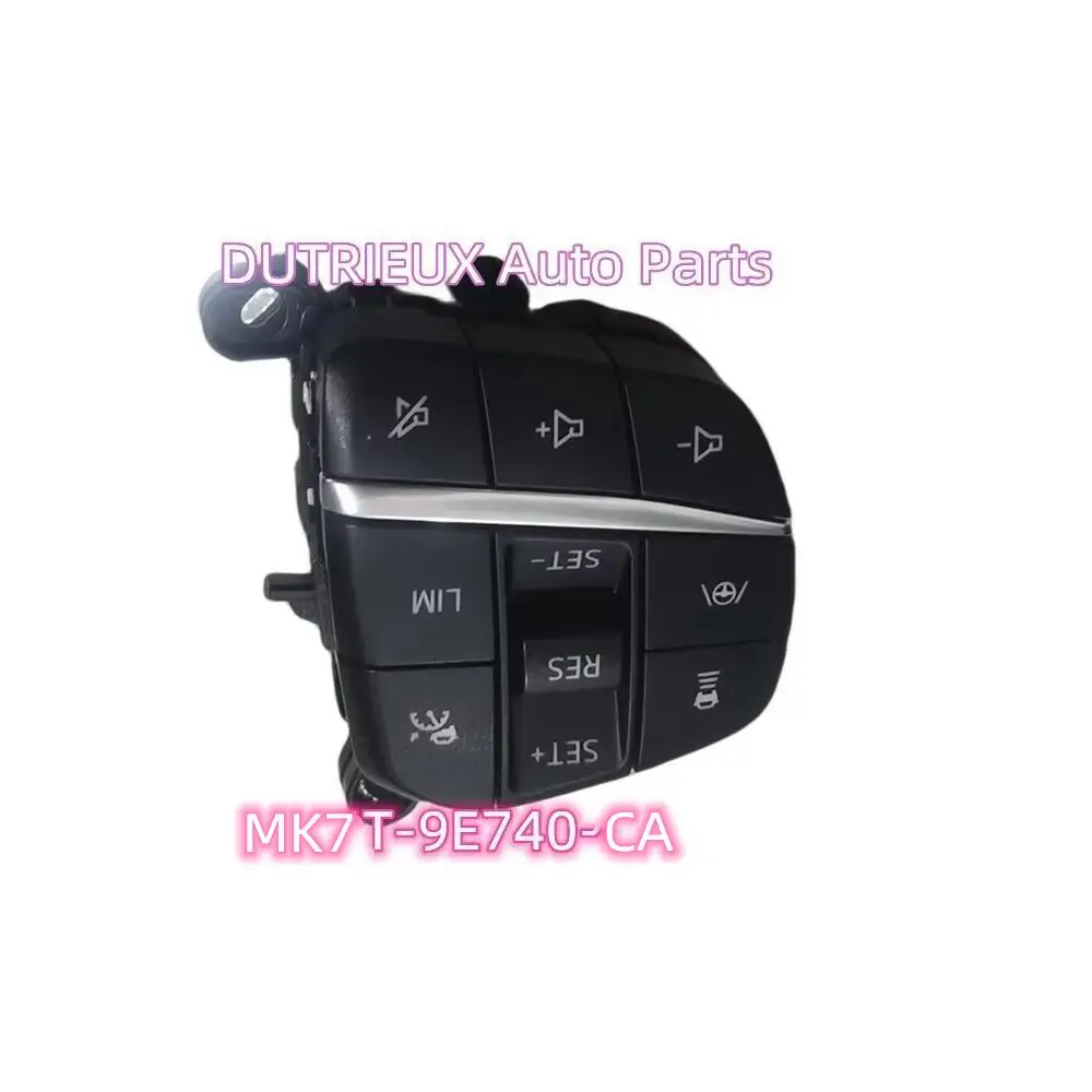 Boutons De Commande Au Volant URPIZY Pour Ford Escort, Fiesta ST, Ecosport 2013. Noir, Plastique, Remplacement Direct Plug And Play.