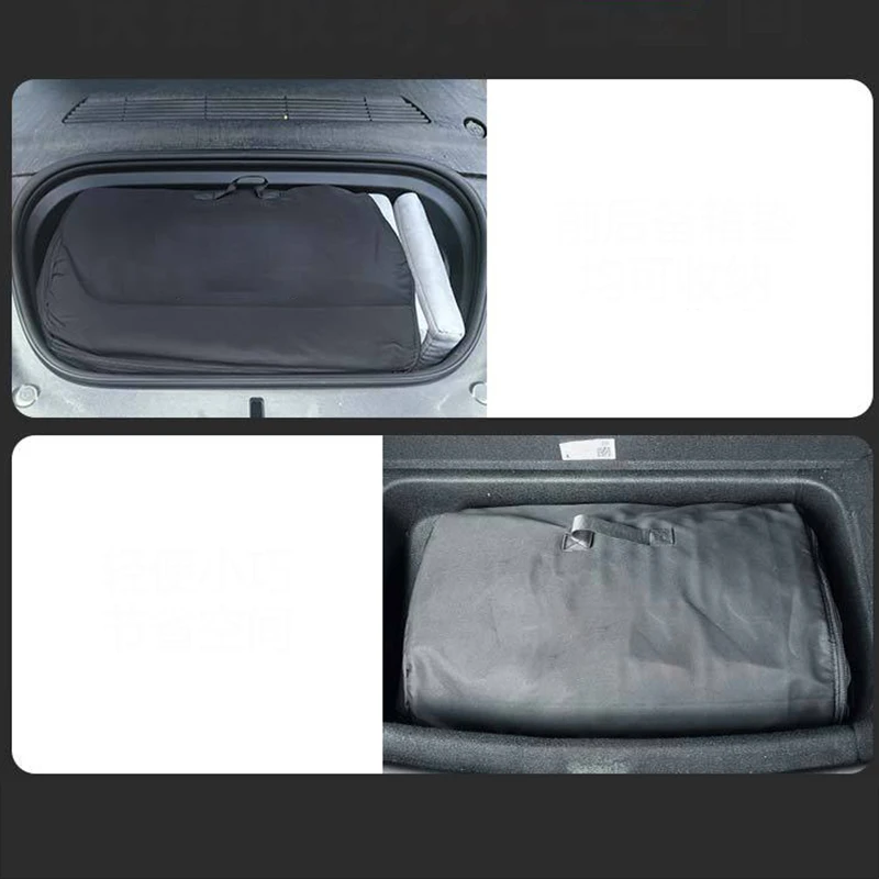 Inflatable Air Cushion Bed Outdoor Camping Inflatable suede Car Travel Bed For Tesla Model Y/ Model3 car sleeping mattress inflatable camping mattress inflatable air bed camping mattress