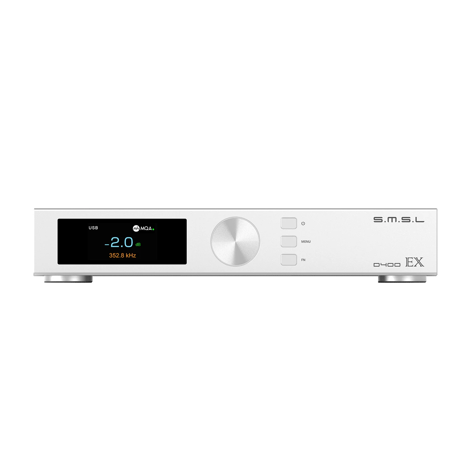 SMSL D400EX 오디오 DAC 1*AK4191 2*AK4499EX OPA1612A LME49720 XU316 MQA-CD DSD512 32비트/768kHz BT I2S 리모컨 포함