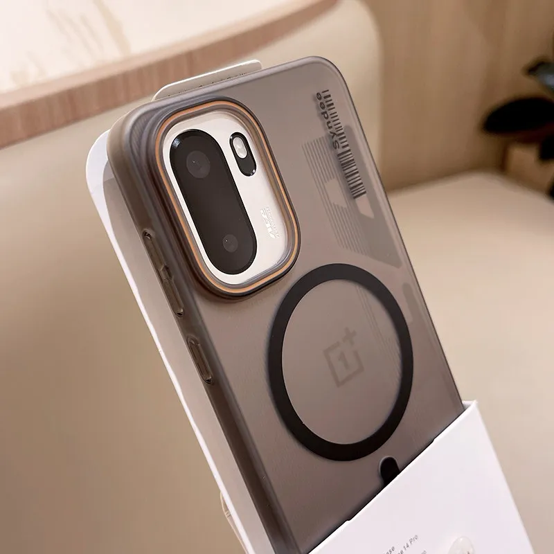 Matte Clear Case with MagSafe Wireless Charging Compatibility