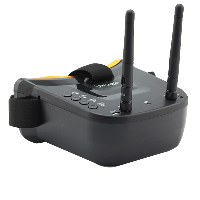 VR009  5.8G FPV , ̽ 40CH ڵ ˻, 3 ġ 480x320 HD LCD  3.7V 1200mAh ͸