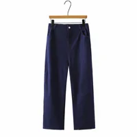 100kg Plus Size Women's Jeans Simple Thin Denim Bright Line Wide Leg Pants New Summer Style 013 - Image 3