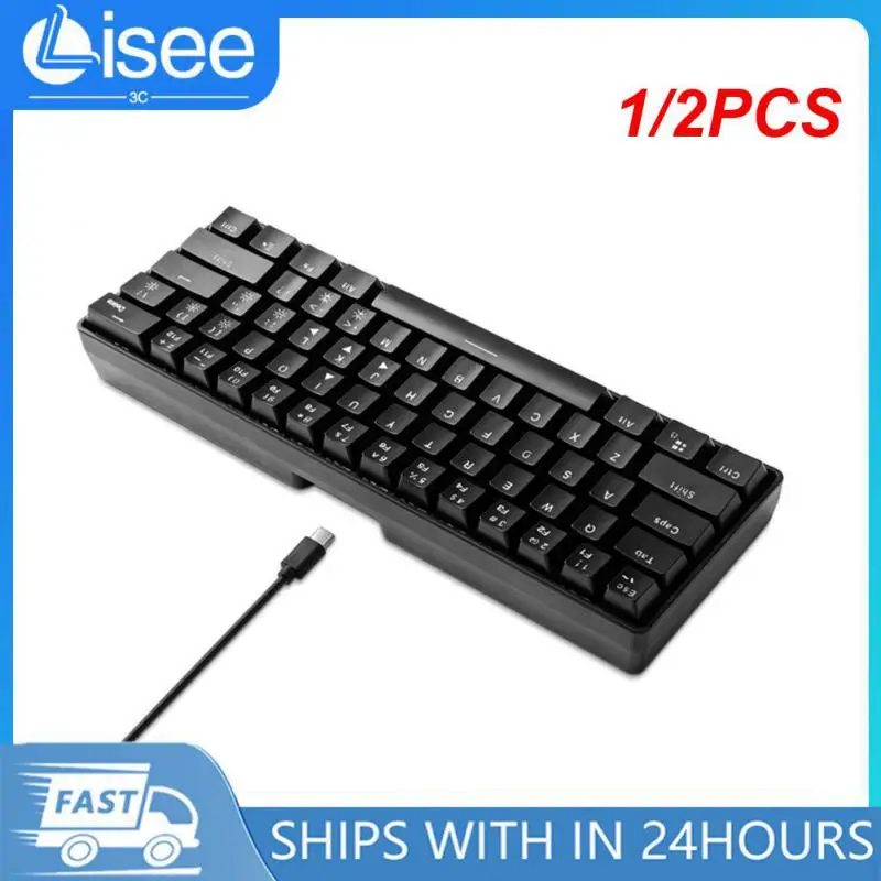 

1/2PCS V65 V2 65% Wired/Wireless Mechanical Keyboard Gasket Mount Hot Swappable Aluminum CNC Case PBT Keycaps VIA for /Win