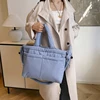 Women Puffer Tote Bag Soft Commuting Bag Adjustable Strap Stylish Crossbody Bag Multi-pockets Trendy Messenger Bag Chic Hobo Bag 1