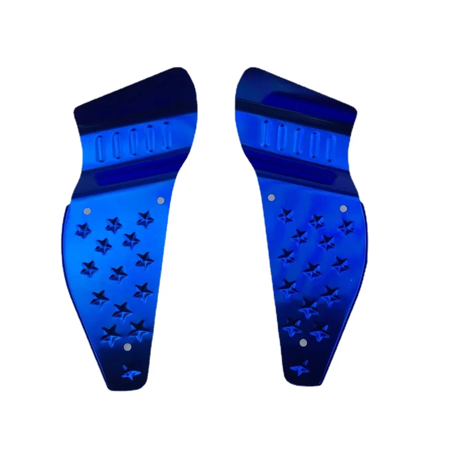 

STARPAD Motorcycle accessories for the pedal electric car modified decorative aluminum alloy rear foot pad