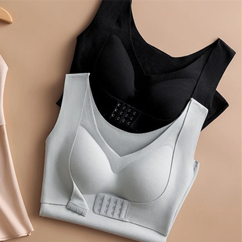 سترة نسائية دافئة بأزرار أمامية مع وسادات صدر، بدون حمالة صدر بدون خياطة، مقاس نحيف، بلايز طويلة، الخريف والشتاء