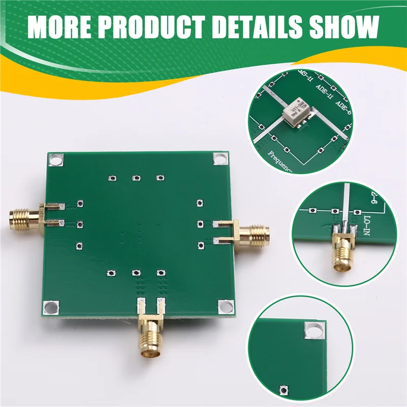 VHF RF 패시브 믹서 모듈 주파수 믹서 모듈 업 컨버터 다운 컨버터용 Y43A-RMS-11 5-1900Mhz