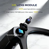 AI Smart Glasses 8MP Cam Rec 100+ Lang Translator BT Call Music Sunglasses Unisex 2026 - Image 4