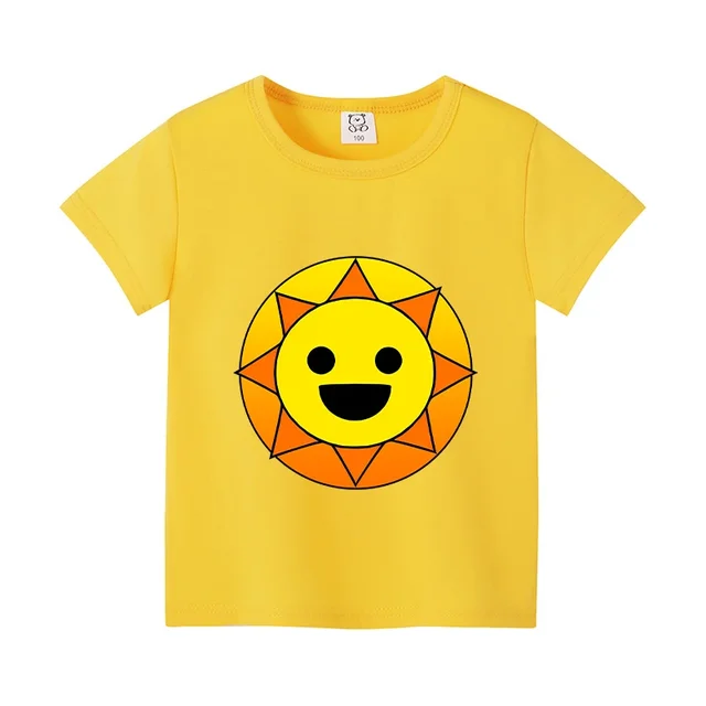 Sprunkis الصبي تي شيرت الملابس بينكي سيمون أورين دور اللعب لطيف أنيمي الصيف القطن تي شيرتات قصيرة الاكمام صبي فتاة بلايز هدية حفلة 2