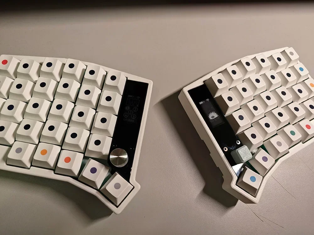 Sofle ロープロファイル 完成品 無線 Bluetooth ブラック Sofle ロープロファイル 無線 Bluetooth 自作キーボード 黒