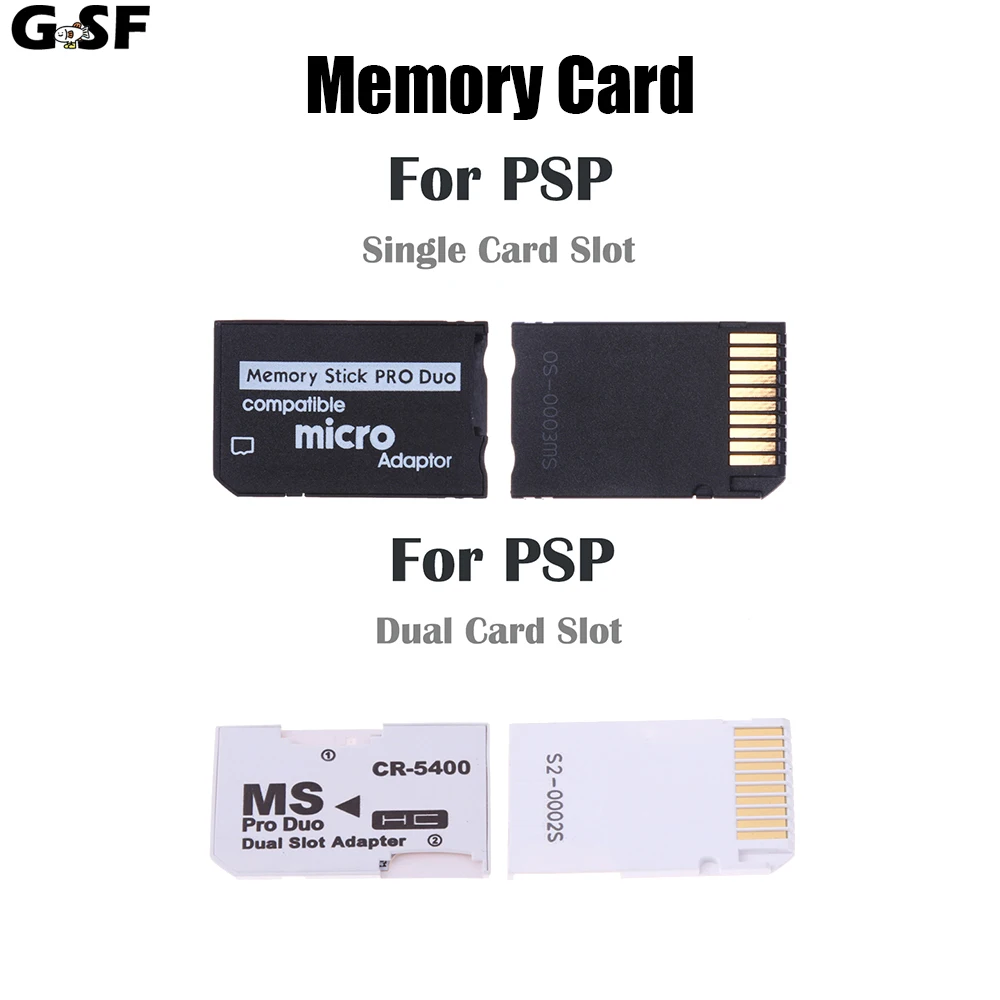 GSF 1 шт. адаптер для карты памяти Micro SD к адаптеру памяти для PSP Sopport Class10 Micro SD 2 ГБ 4 ГБ 8 ГБ 16 ГБ 32 ГБ