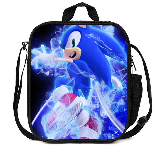 2023 Sonic The Hedgehog Lunch Bag Pupils Picnic Bag Ice Bag Waterproof  Cartoon Girl Thermal Cooler Lunch Tote Office Work School - AliExpress