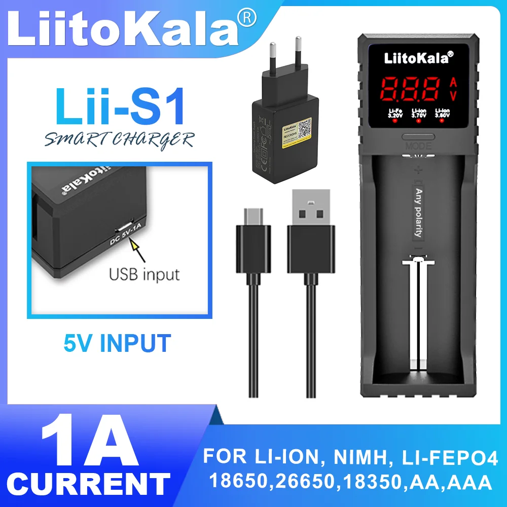 LiitoKala Battery Charger Flagship Store