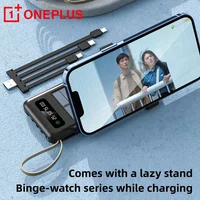 OnePlus Solar Power Bank 50000mAh Large Capacity Mobile Power Fast Charging Battery Dual USB 4 Cables For iPhone Samsung Huawei - Image 5