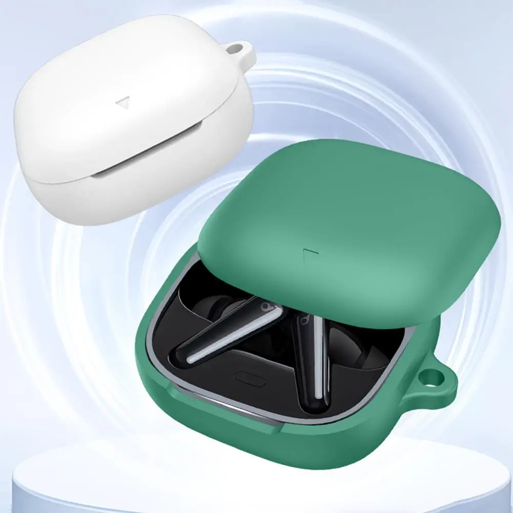 Green Soundcore Liberty Earphone Cover – Anti-Fall, Dust-Proof Sound Protection Case Accessories