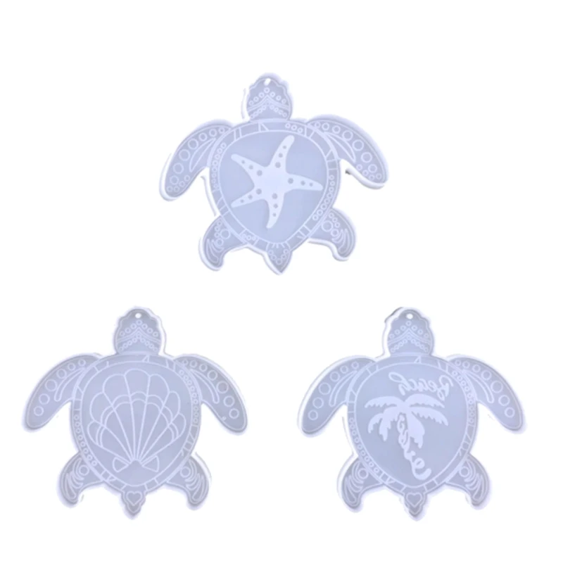 

DIY Shiny Glossy for Turtle Keychain Mold Mould Resin Epoxy Jewelry Dropship