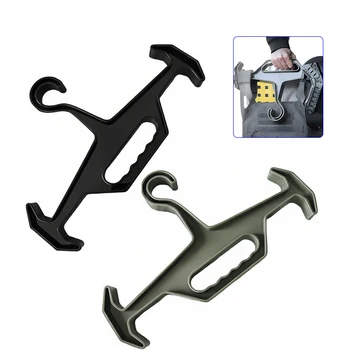 1 Pezzo Gancio Resistente per Gilet Tattici da Caccia, Attrezzature da Immersione e Paintball, Espositore