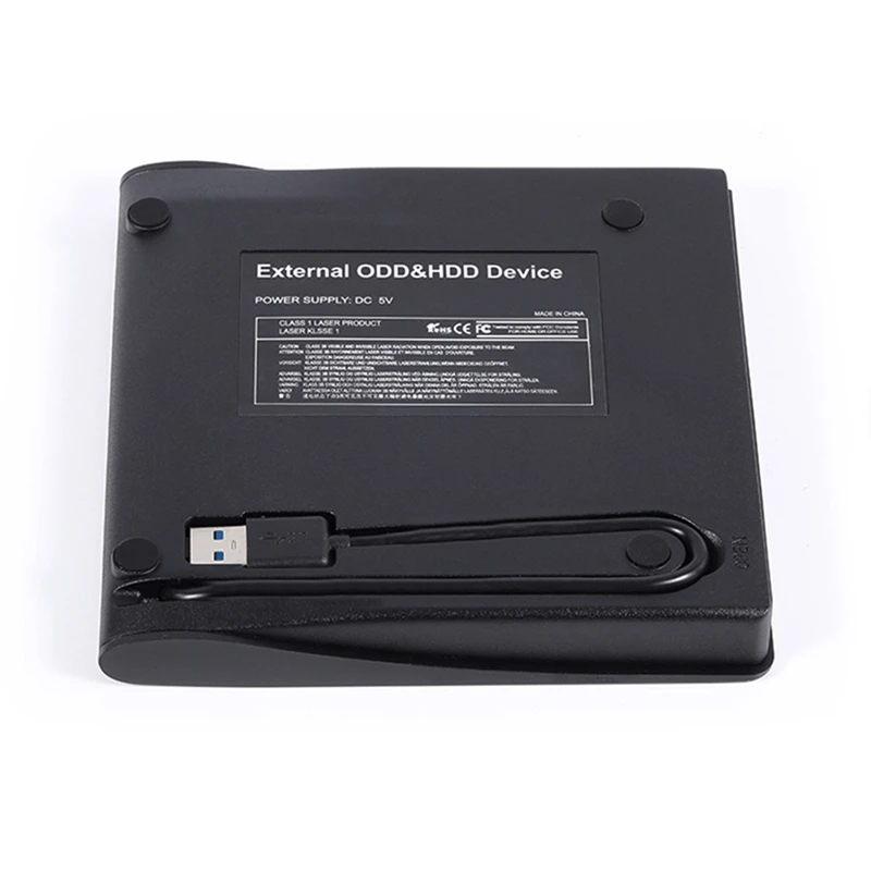 노트북용 초박형 외장 USB 3.0 블루레이 버너, BD-RE CD/DVD RW 버너, 3D 4K 블루레이 디스크 재생 가능