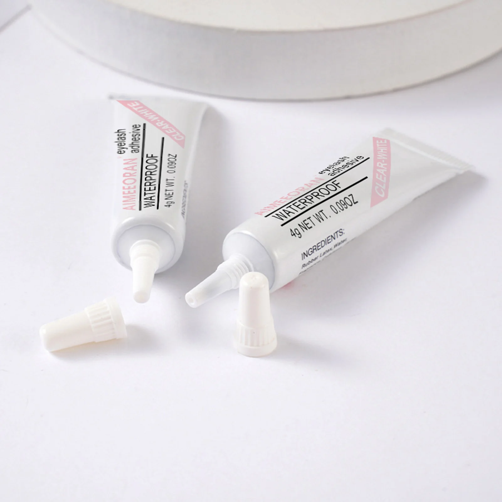 4g Clear white Eye Lash Glue Quick Dry False Eyelash Glue Lashes Extensions Waterproof Lasting Strong Glue makeup Cosmetics tool 5