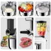 5in1 Multifunction 5.5L Electric beater bakery amasadoras LCD display food mixing stand dough mixer for kitchen househould 6
