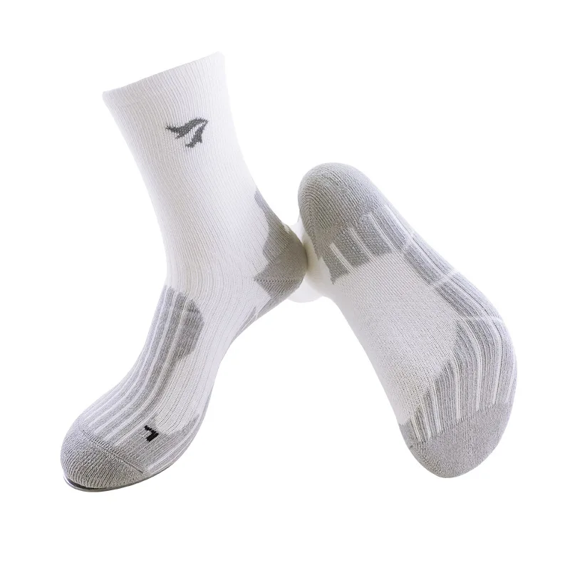 GYMIGO Men Sport Socks Macaron Cycling Socks Professional Basketball Socks Bright Color Fitness Football Outdoor Sport Socks