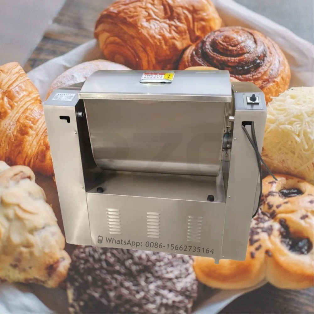 Vertical Double Speed Commercial Spiral Bread Dough Mixer Pizza Dough