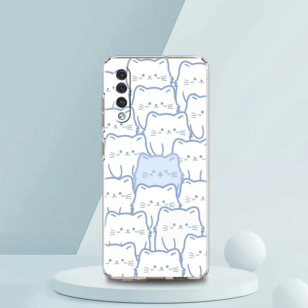 Adorable Cartoon Black Cat Phone Case Cover
