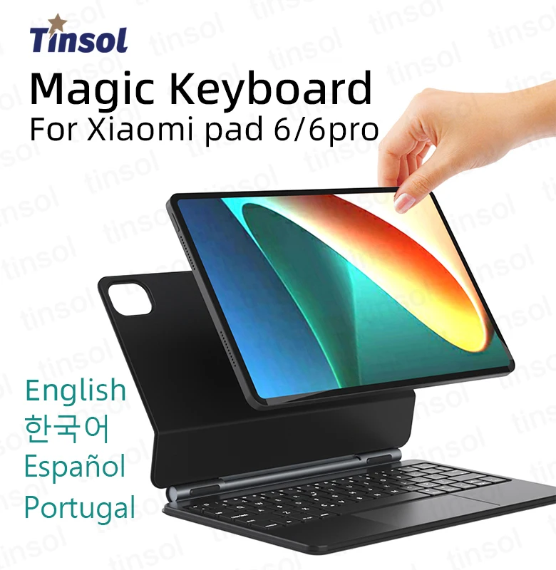 Backlight Magic Keyboard for Xiaomi Pad 6 Pro Case 11 inch xiao MI