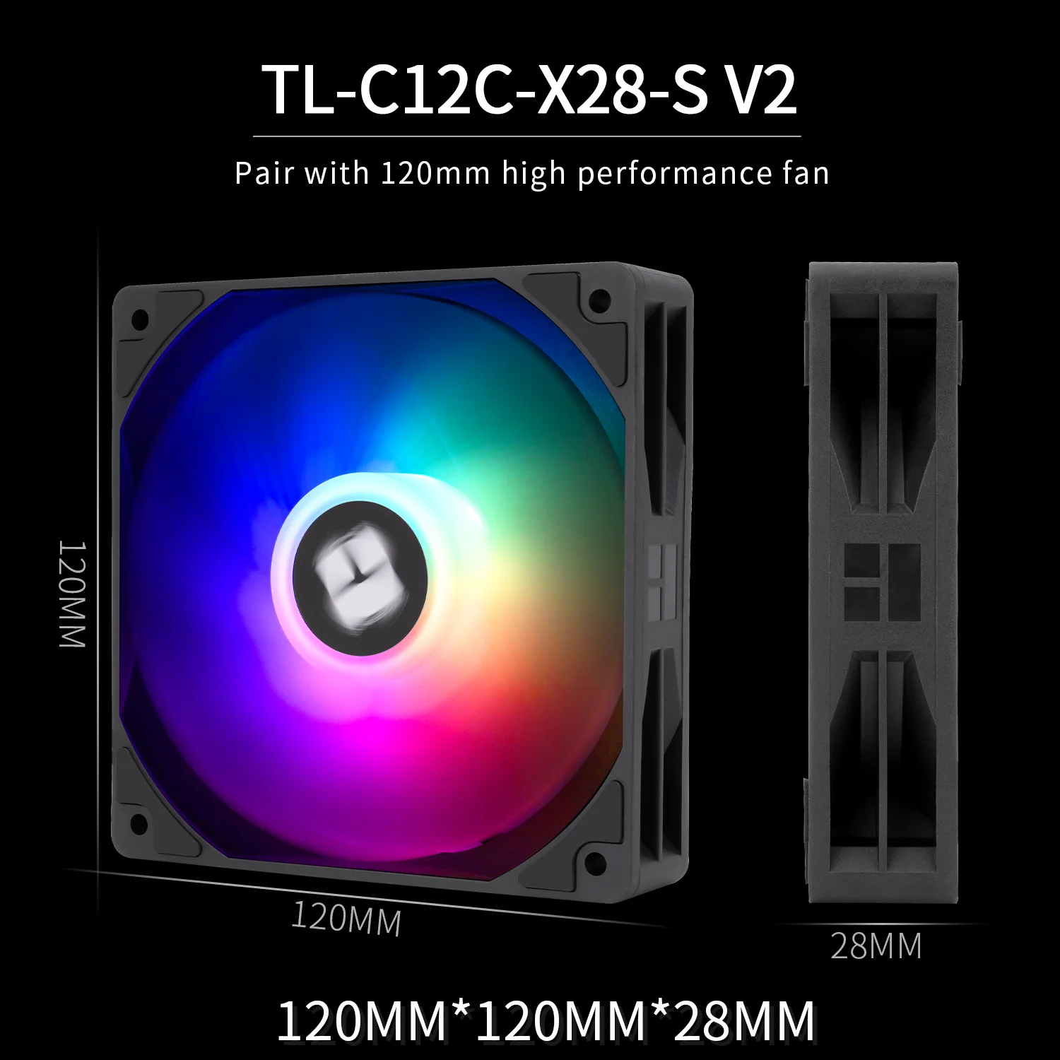 Thermalright Peerless Assassin 120 ARGB Digital Black CPU Air Cooler Supports LGA1851/1700/115X/1200/ AMD AM4/AM5