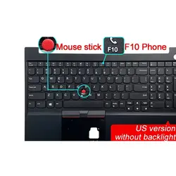 Premium Replacement Laptop Keyboard for Lenovo Thinkpad E15 Series (NO Backlight)