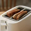 Automatic 2 Slice Bread Maker Removable Crumb Tray Electric Bread Baker 6 Options 600-700W Household Kitchen Appliances 4