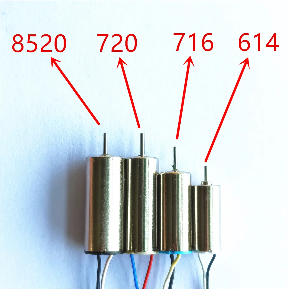 Lot de 2 moteurs de drone 8520 614 716 720, idéal pour réparation et upgrade, boîte d'origine