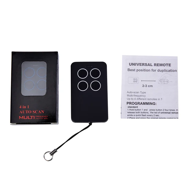 Garage Door Control 10PCS 280-868MHZ Multi Frequency Copy Duplicator for 433mhz 868mhz Garage Remote Multi Brand Remote Control 2
