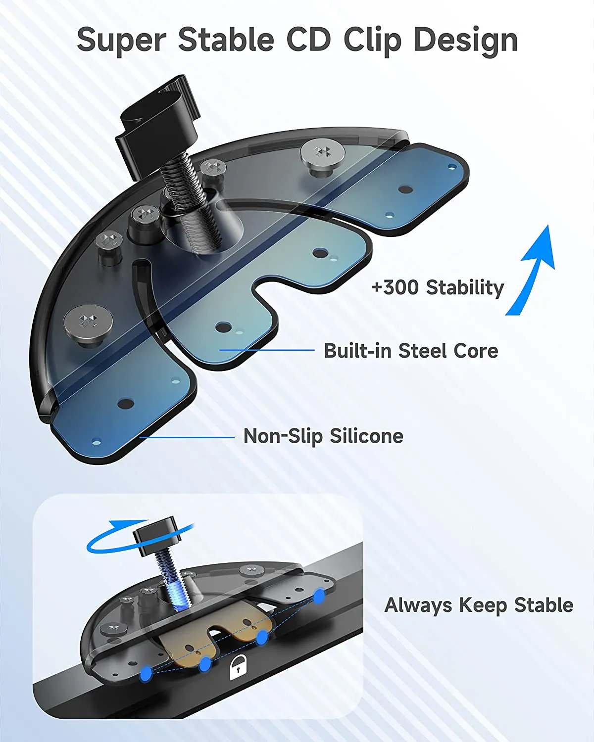 سيارة CD فتحة حامل هاتف المحمول اكسسوارات 17 مللي...