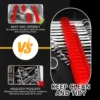 Magnetic Wrench Organizer Rack for Toolbox Wrench Holder Space-Saving Design Holds Up to 24 Wrenches Tool Drawer Storage Shelf 4