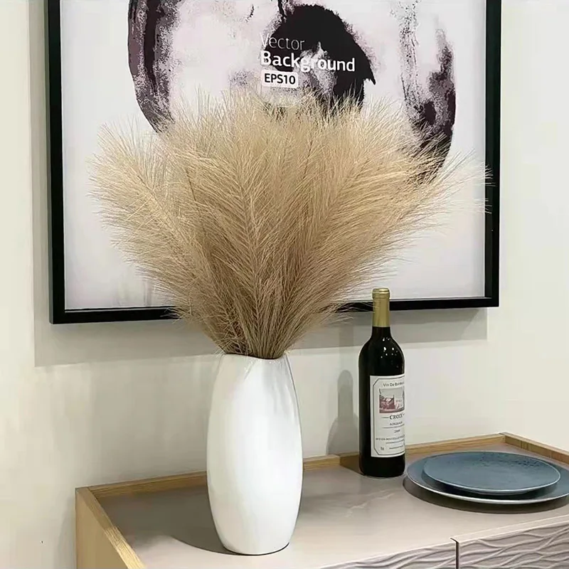 Enhanced Artificial Pampas Grass Bouquet for Elegant Home and Event Decor