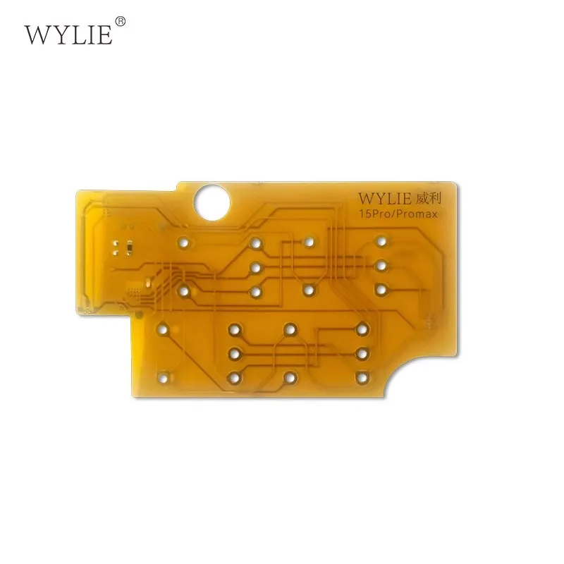 WYLIE For iPhone 15 Pro Max 카드 스티커 내장 집적 회로 디자인 숨겨진 카드 스티커 전화 수리 도구