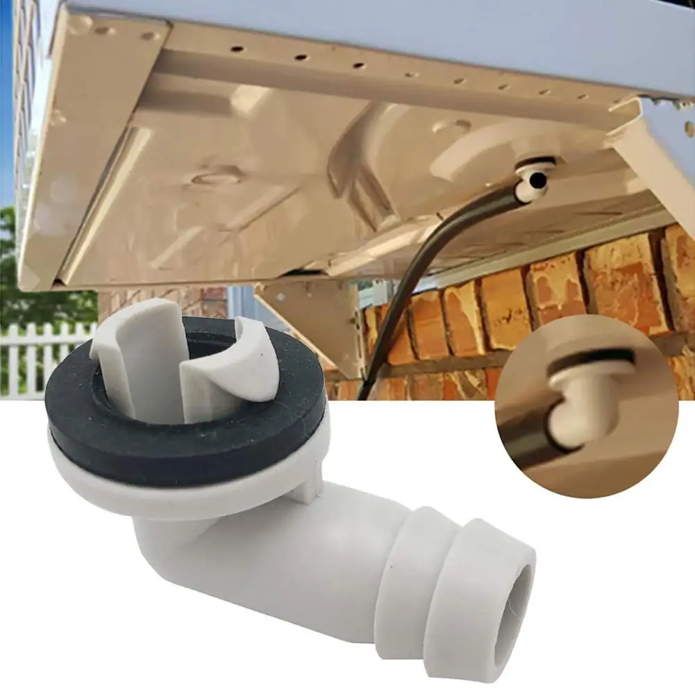 Conditioner Drain Connector Hard Drain Hose Connector Plastic Poratble  High Quality Anti-crack Air Conditioning Unit 5
