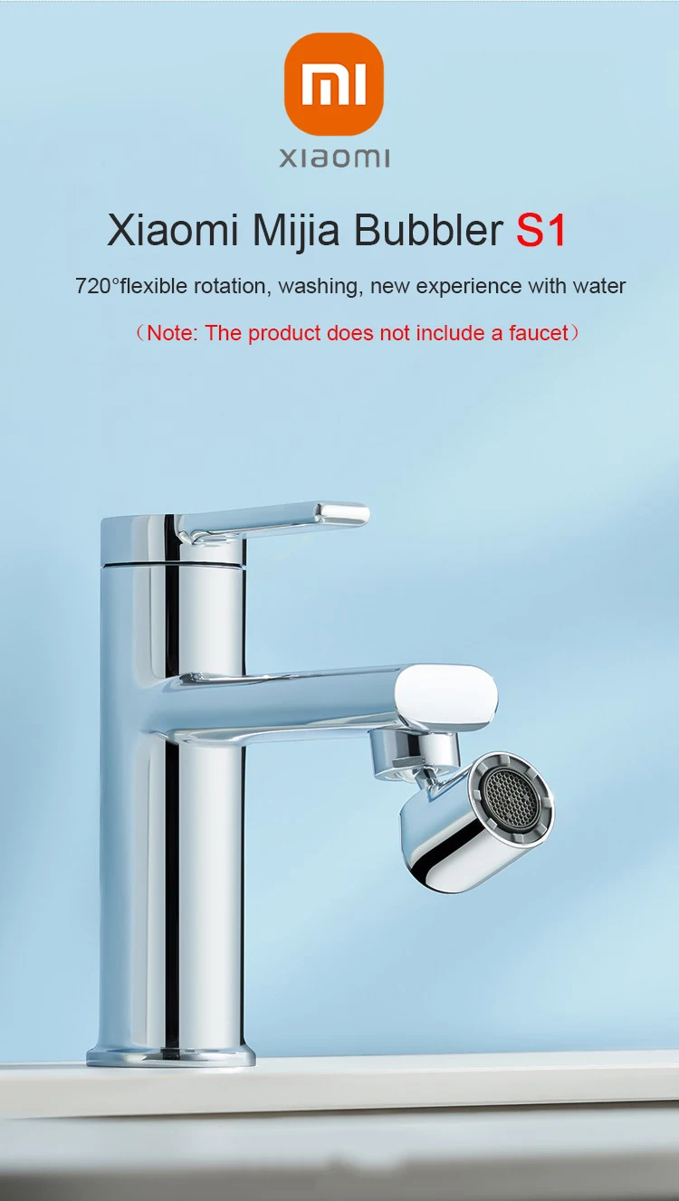 Gadgetoo Xiaomi Mijia Mouthwash Bubbler S1 Universal Faucet Aerator