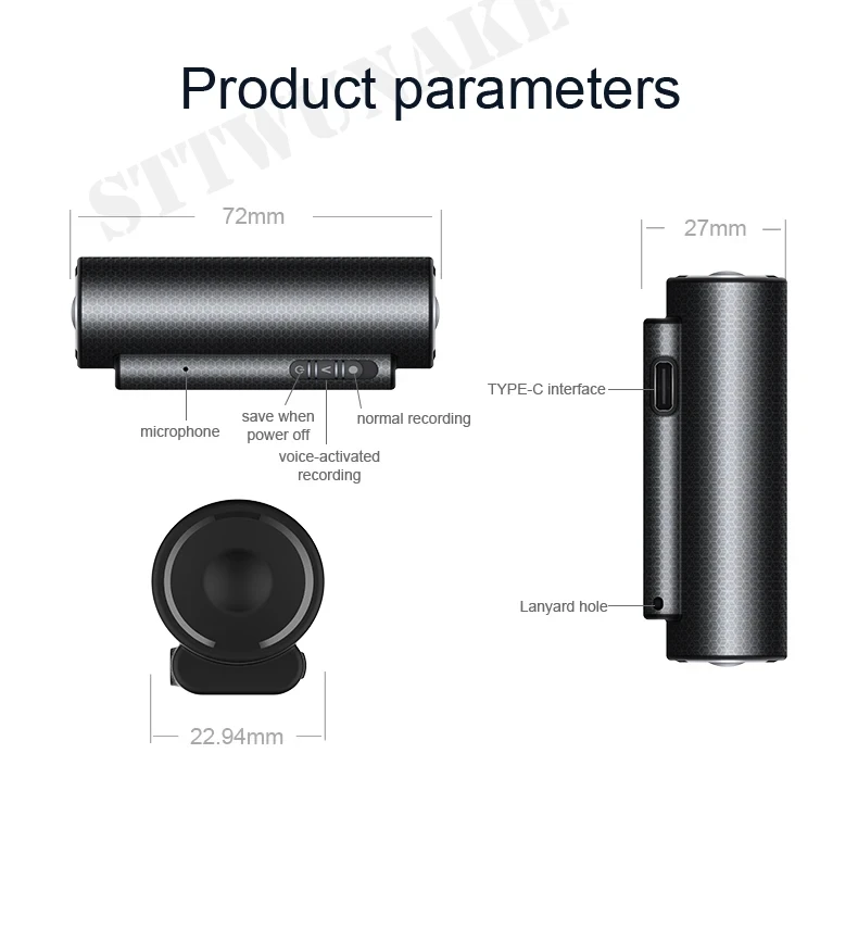 product parameters