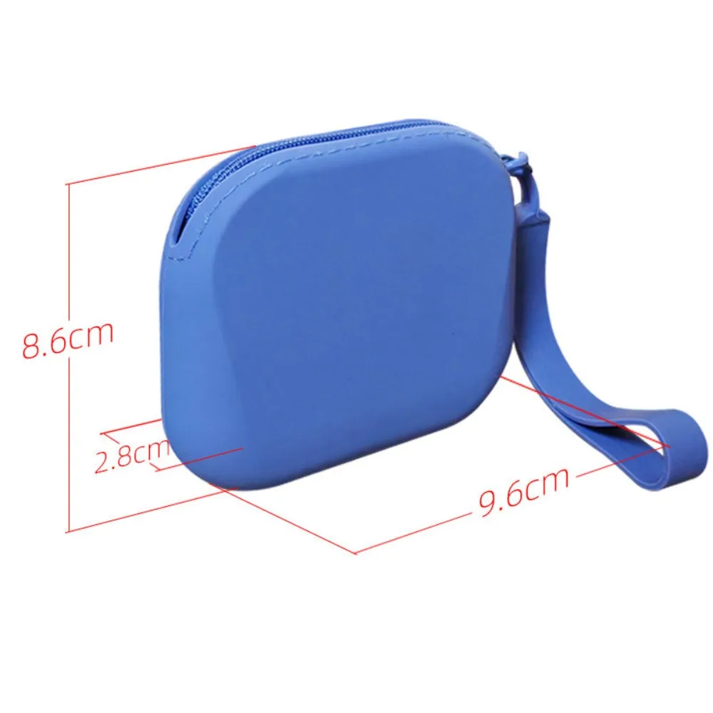 Sleek Silicone Waterproof Toiletry Bag with Wrist Strap