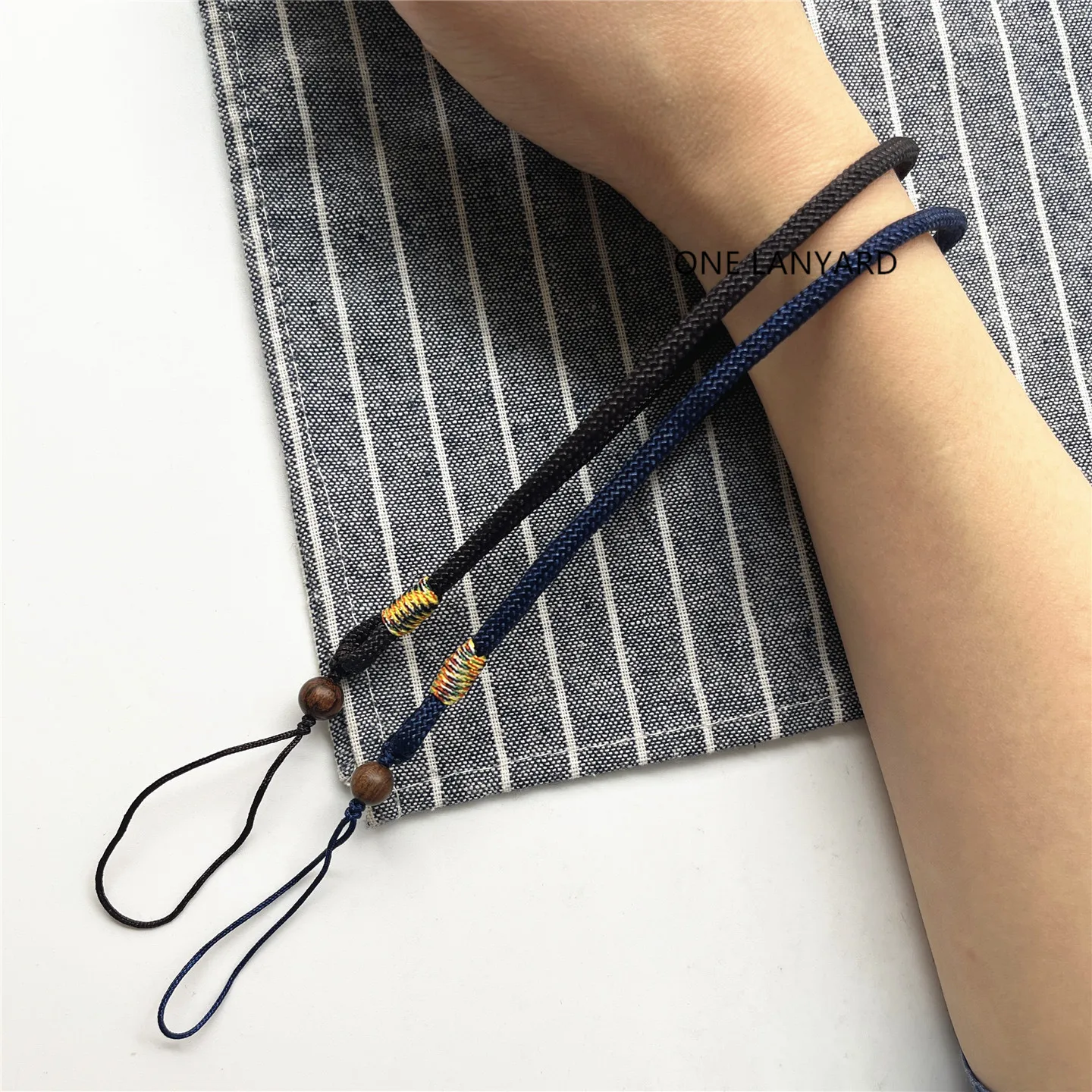 Exquisite Beaded Wrist Strap & Key Chain Lanyard