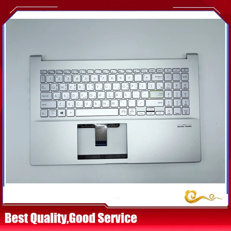 

New/org For ASUS VivoBook S15 S533 15X X521 X521F X521FL S5600 2020 Palmrest KR Korean keyboard upper cover Backligt,Silver