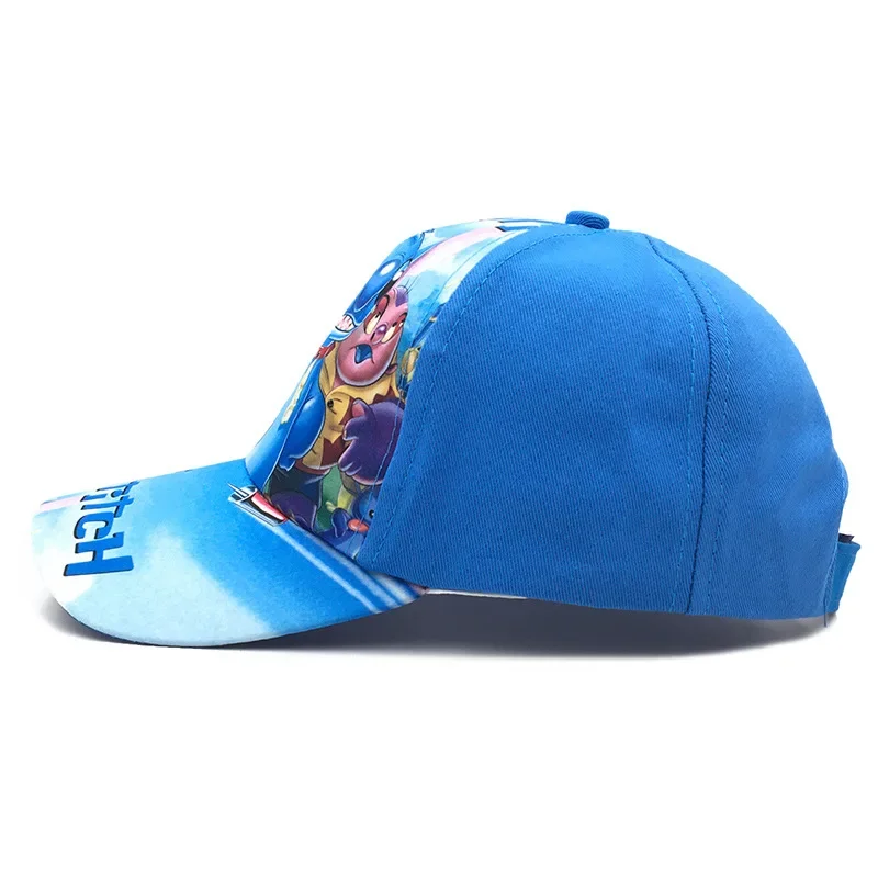 Disney Stitch Baseball Cap Printing Kids Sun Hat Baseball Cap 2023 for Boy Girl Spring Summer Snapback Baby Hat Cartoon Gifts