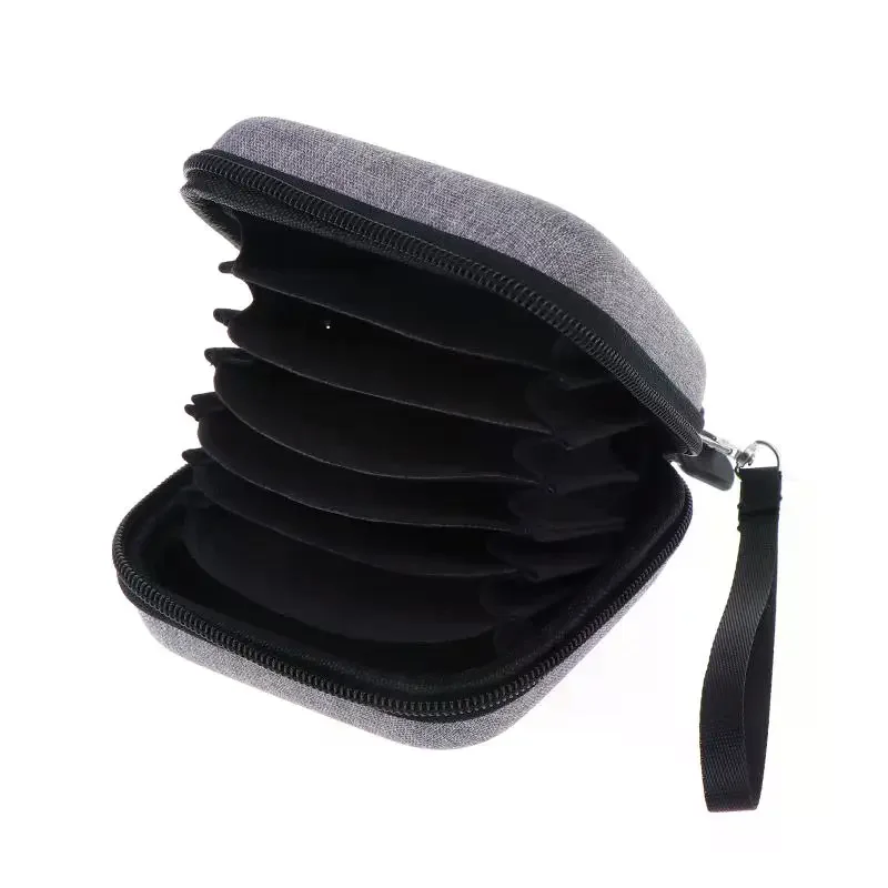 Fermeture étanche de l'étui rigide pour filtres 86 mm, protégeant contre l'eau et les chocs.