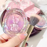 Young Girl Gradient Milk Blusher Palette Matte Nude Shimmer Rouge Rubor Natural Face Contour Shading Blush Korean Dupes Makeup 2