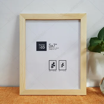 Nordic Small Wood Picture Frame For Wall 1cm Thickness Classic Combination Photo Frames Wall Photo Frame Poster Frame 1
