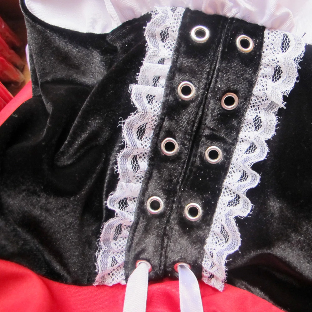 Role Playing Costume Cosplay Costumes Cosplay Costume S-6XL Halloween Costumes For Women's Cosplay Little Red Riding Hooded Dress Adult Female Costumes