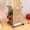 Stainless Steel 49 Holes Meat Skewer Kebab Maker Manual Small Lamb Skewers Machine Barbecue Stringer Kitchen Tool 3
