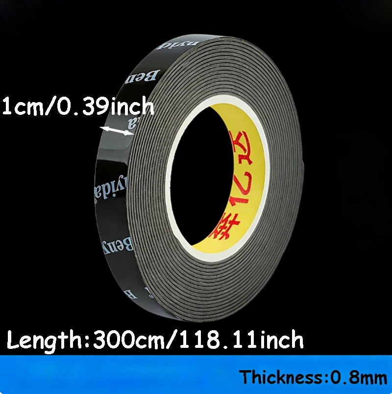 Heavy Duty Automotive Double-Sided Adhesive Tape for Exterior Applications